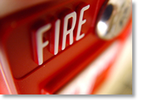 fire logo sprinkler system