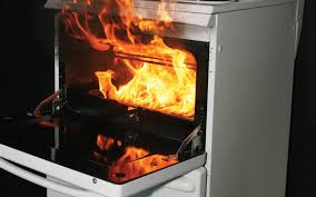 fire burning oven fire sprinkler