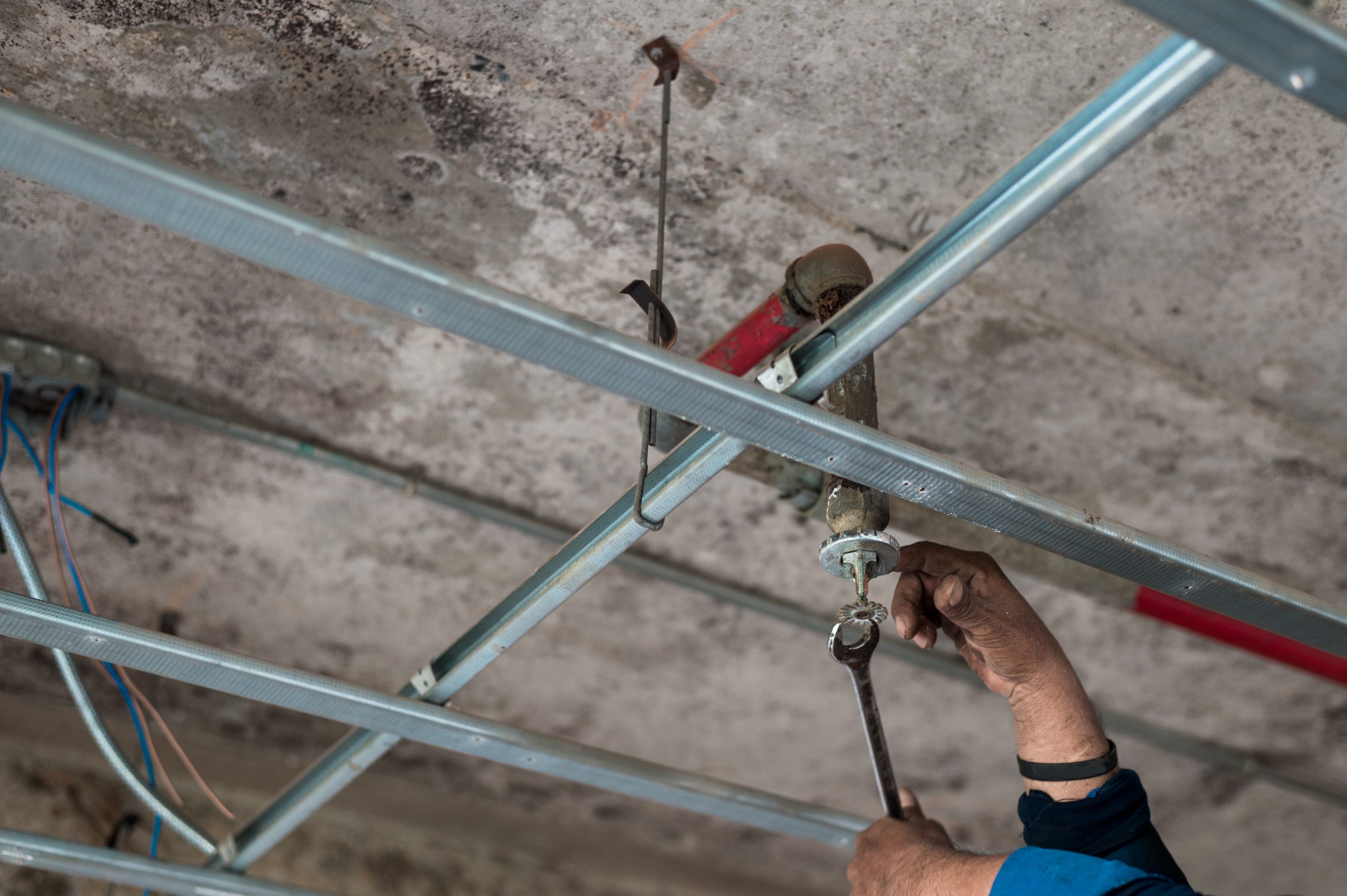 history of sprinkler fire system