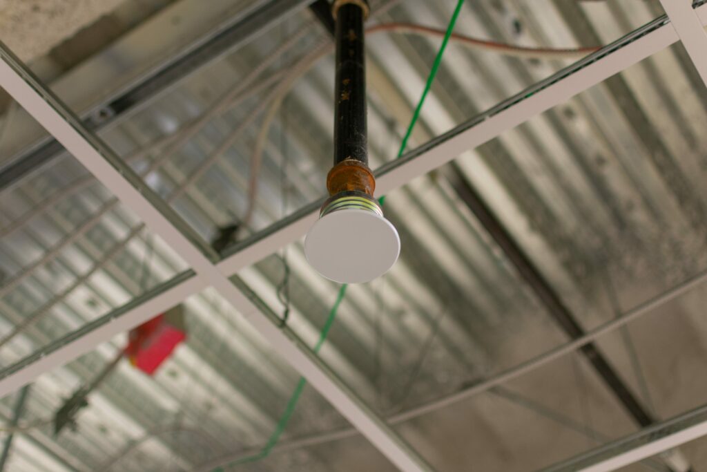 concealed sprinkler heads