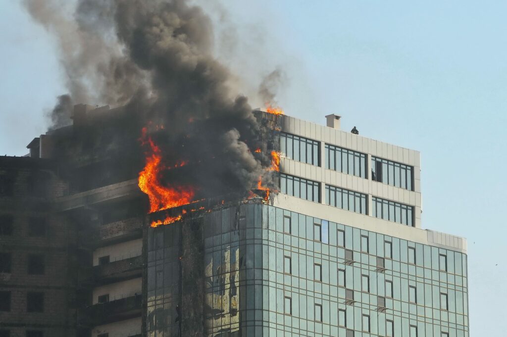 fire high rise building fire sprinkler systems